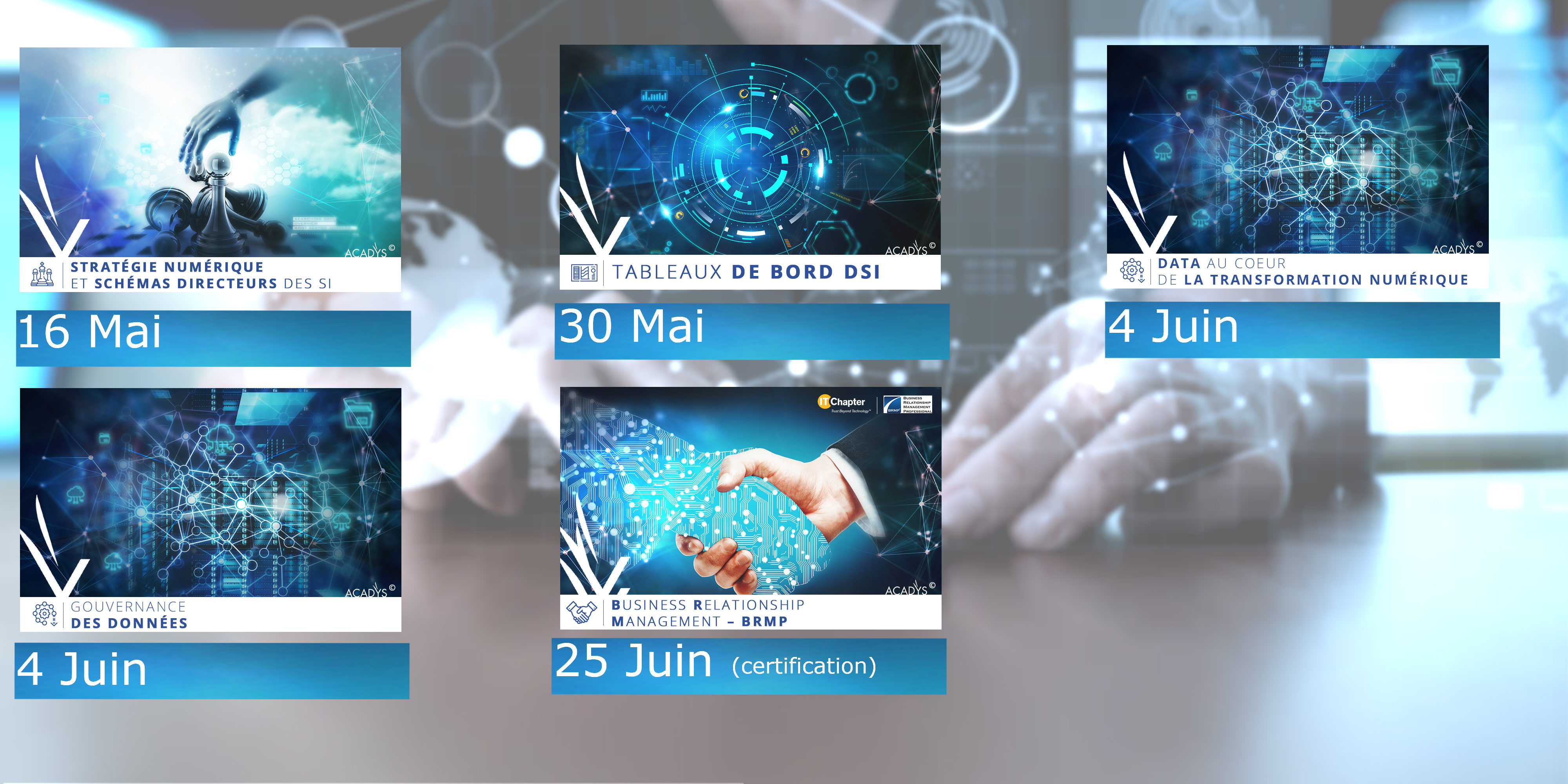 S&minaires Acadys Mai-Juin