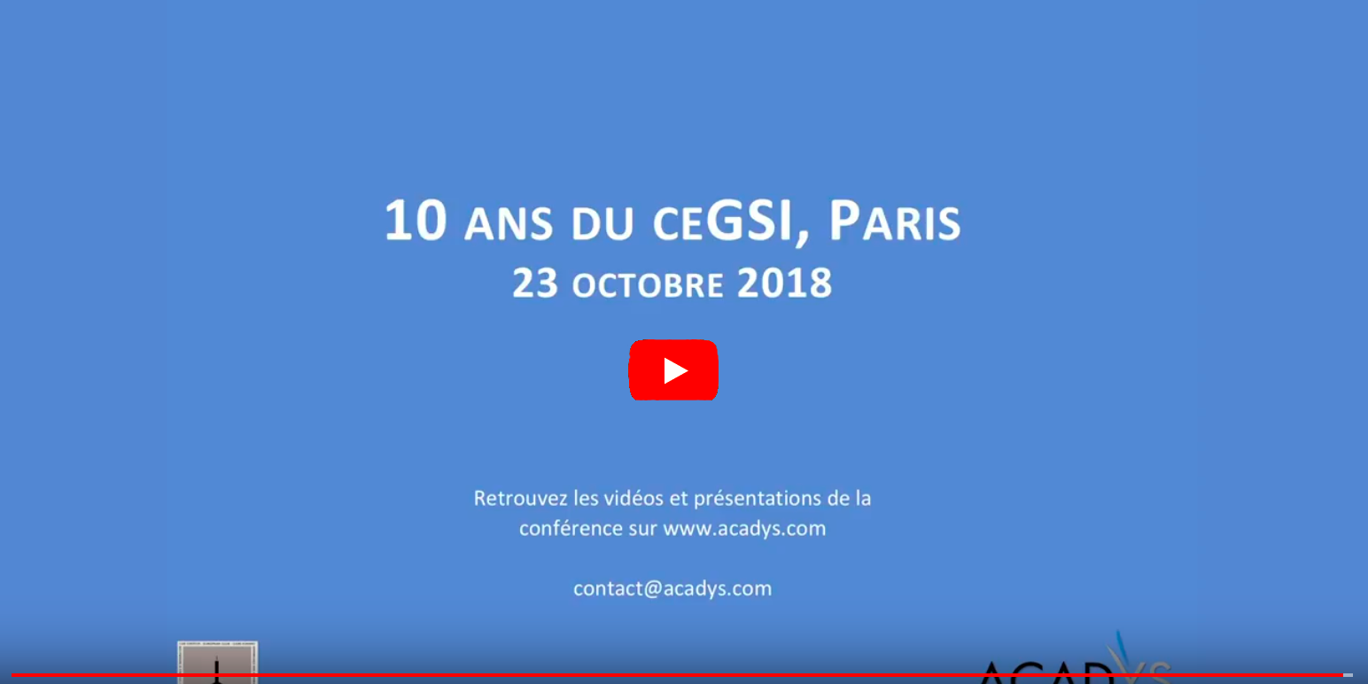 cover video cegsi Gouvernance SI cover