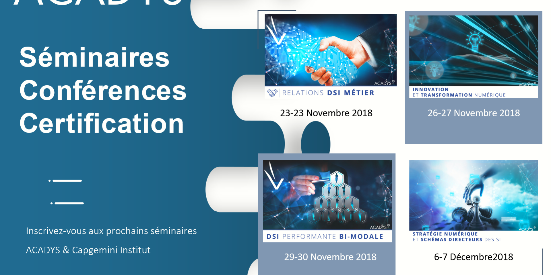 Séminaires Novembre-Décembre 2018